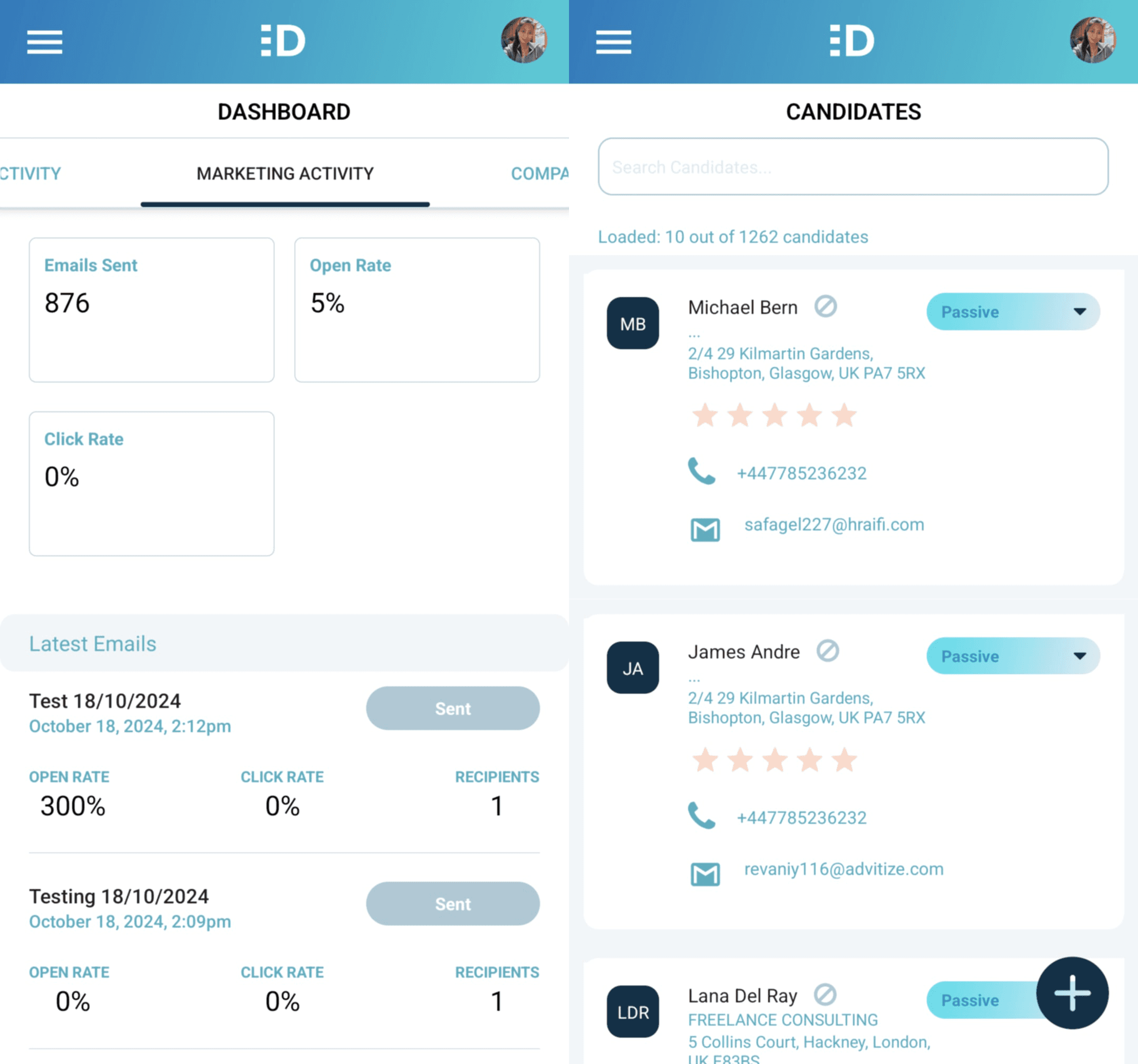 PLAC-D Mobile App